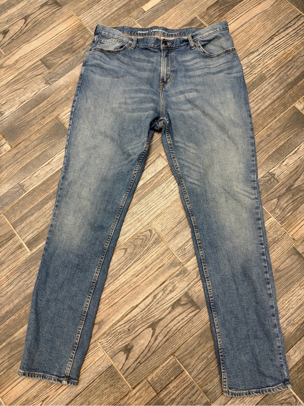Old Navy Men’s Athletic Fit Jeans - size 38 x 34
